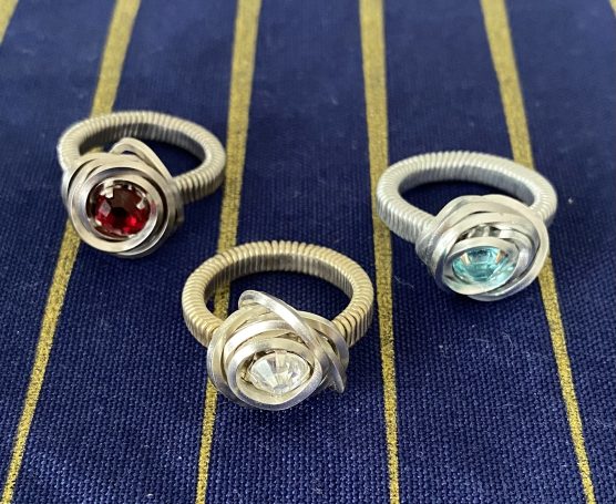 Ringe mit Swarovski-Steinen