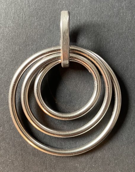 Kettenanhänger "Die 3" Platin