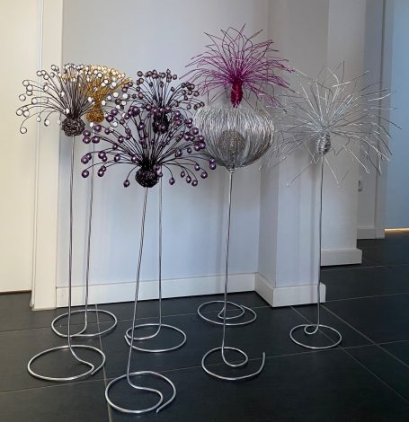 Große Blumen für Blumenbeet