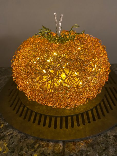 Kürbis beleuchtet